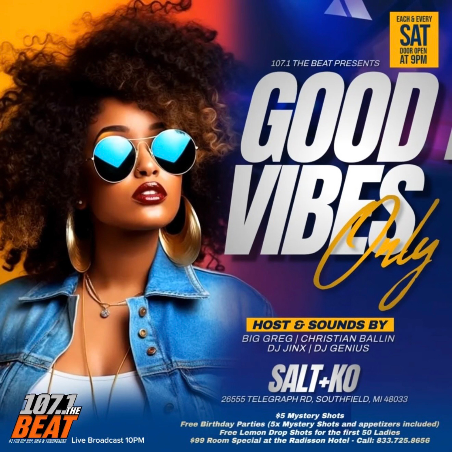 LISTEN - 107.1 The Beat - Live Broadcast from Salt+KO podcast artwork